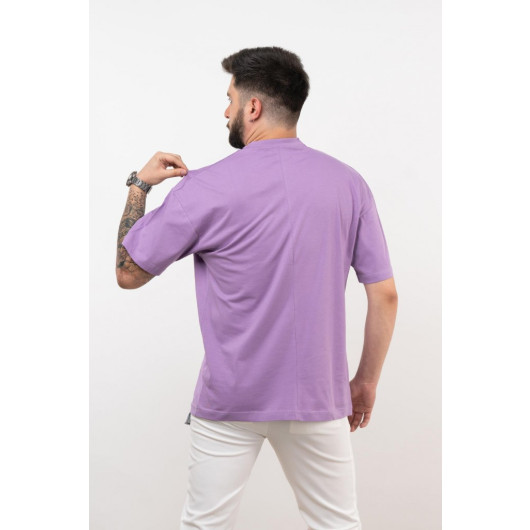 Oversized Combed Cotton Men's T-Shirt