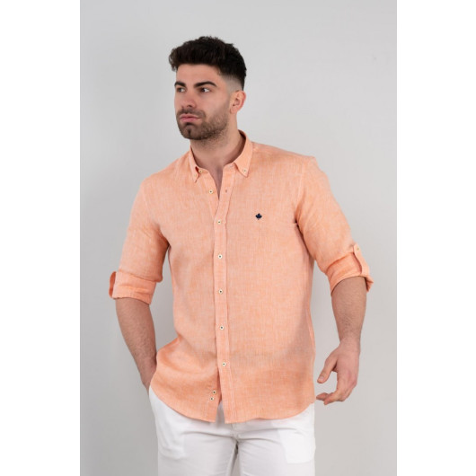 Paul Martin Regular Fit Men's Linen Shirt