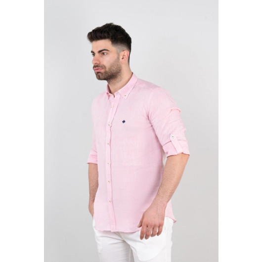 Paul Martin Regular Fit Men's Linen Shirt