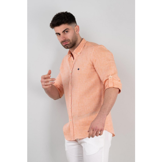 Paul Martin Regular Fit Men's Linen Shirt