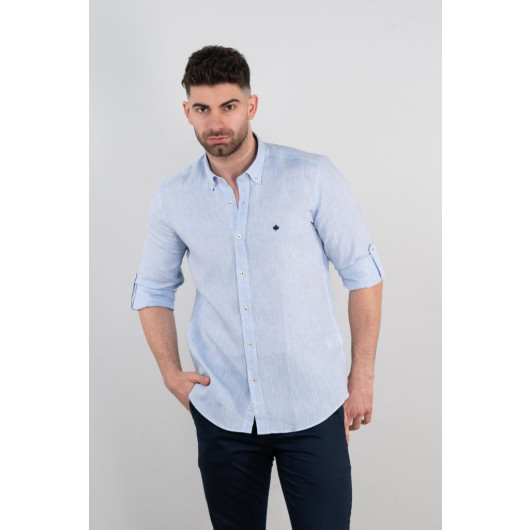 Paul Martin Regular Fit Men's Linen Shirt