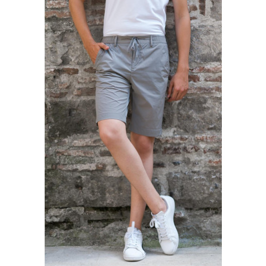 Polyamide Fabric Regular Fit Lycra Side Pocket Men's Shorts