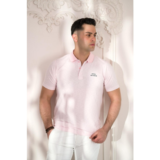 Men's Polo Collar Buttoned Summer T-Shirt