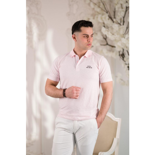 Men's Polo Collar Buttoned Summer T-Shirt