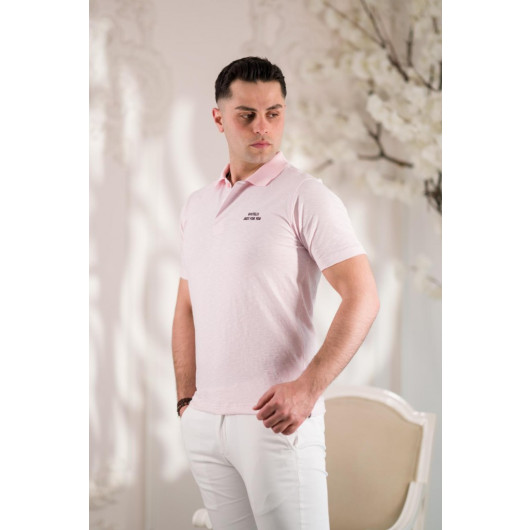 Men's Polo Collar Buttoned Summer T-Shirt