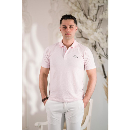 Men's Polo Collar Buttoned Summer T-Shirt