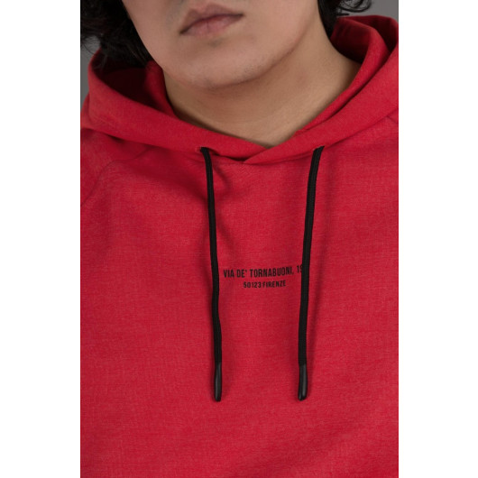 Regular Fit Men's Hoodie Sweatshirt