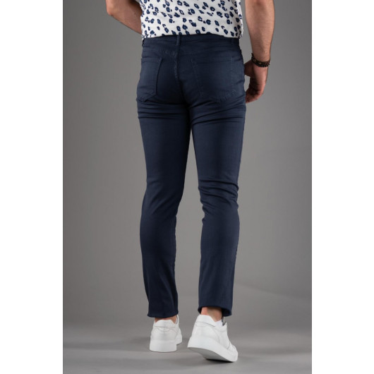 Regular Fit Men's Jeans With Lycra Cotton