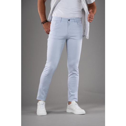 Regular Fit Men's Jeans With Lycra Cotton