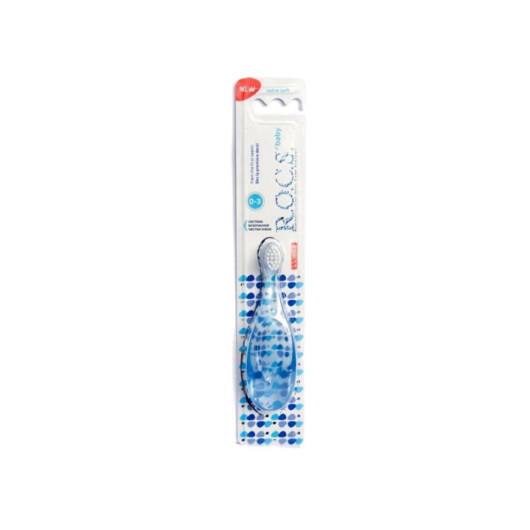 Rocs Baby 0-3 Years Old Toothbrush - Blue