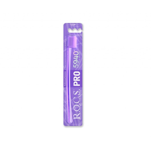 Rocs Pro 5940 Soft Toothbrush Purple