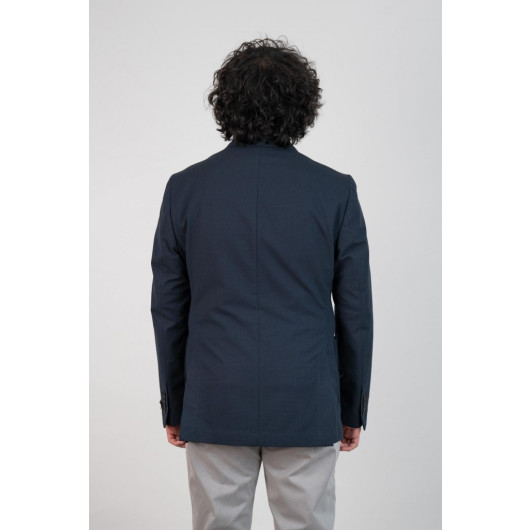 Sir Slimfit Bag Pocket Textured Unlined Men's Single Jacket