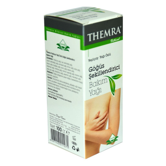 Themra Breast Shaping Care Oil With Green Tea Oil Extract 100 Cc