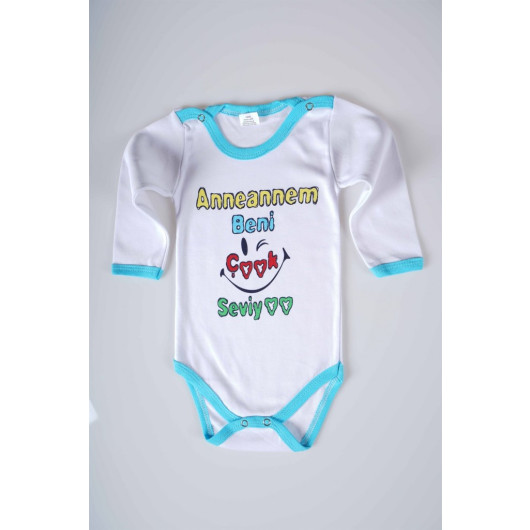 Printed Baby Kids Long Sleeve Cotton Body