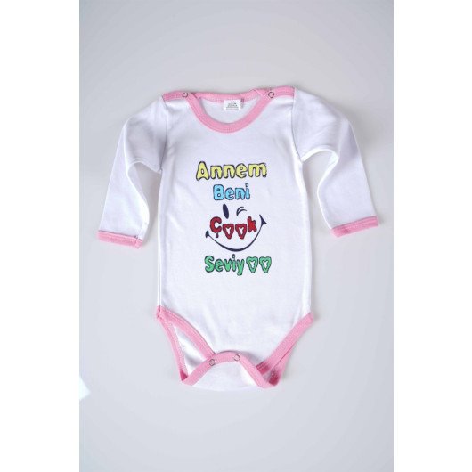 Printed Baby Kids Long Sleeve Cotton Body