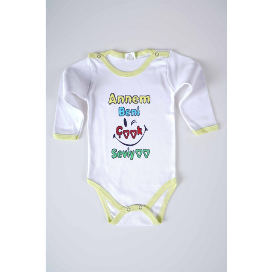 Printed Baby Kids Long Sleeve Cotton Body