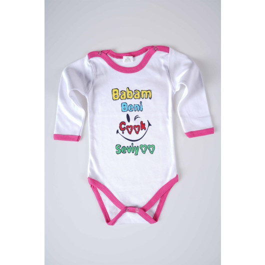 Printed Baby Kids Long Sleeve Cotton Body