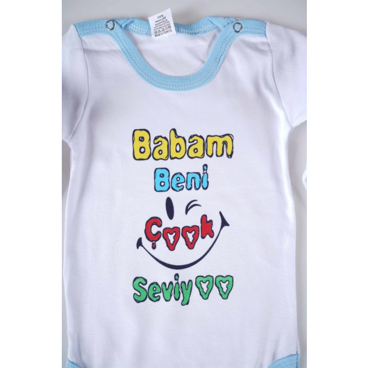 Printed Baby Kids Long Sleeve Cotton Body