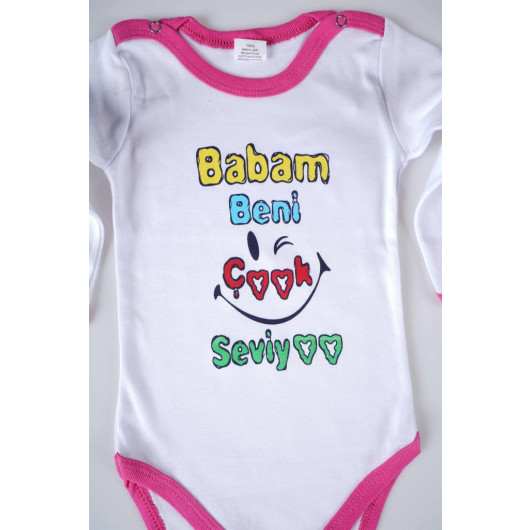 Printed Baby Kids Long Sleeve Cotton Body