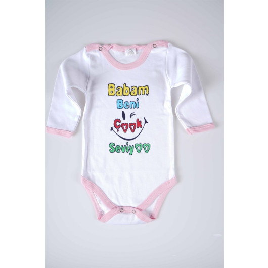 Printed Baby Kids Long Sleeve Cotton Body