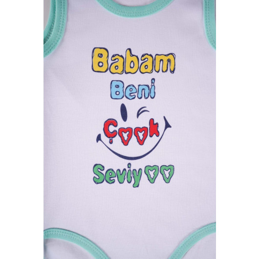 Printed Cotton Baby Body