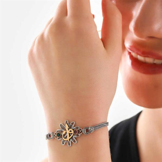 Gms Elif Vav Authentic Women's Sterling Silver Bracelet