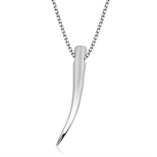 Ivory Silver Necklace