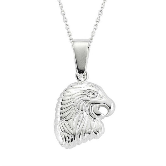 Eagle Men's Silver Necklace