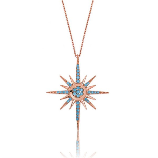 Gms Polar Star Women's Silver Necklace