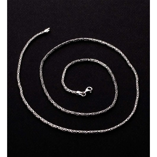 925 Sterling Silver 2.8Mm Men's King Chain Necklace