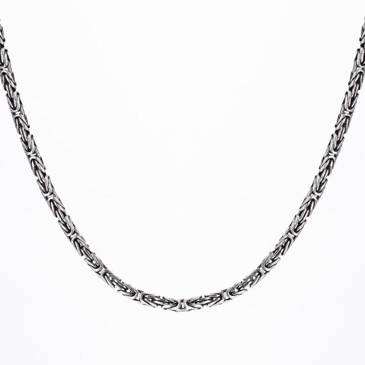 925 Sterling Silver 4.5Mm Men's King Chain Necklace