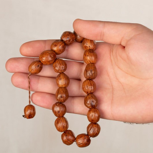 Payitaht Abdulhamid Series Halil Halid Andız Tree Rosary Light Brown
