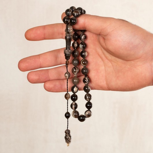 Buffalo Horn Rosary With Starling Cut System