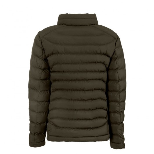 معطف رجالي بياقة مستقيمة مملوء بدون غطاء للرأس ذو جيوب أمامية مقاوم للماء 9569