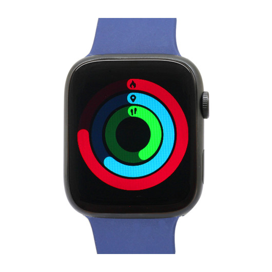 Ferro Blue Color Silicone Strap Smart Watch