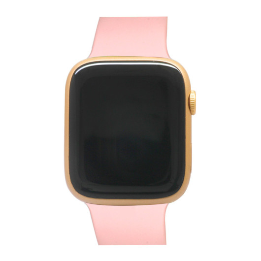 Ferro Pink Color Silicone Strap Smart Watch