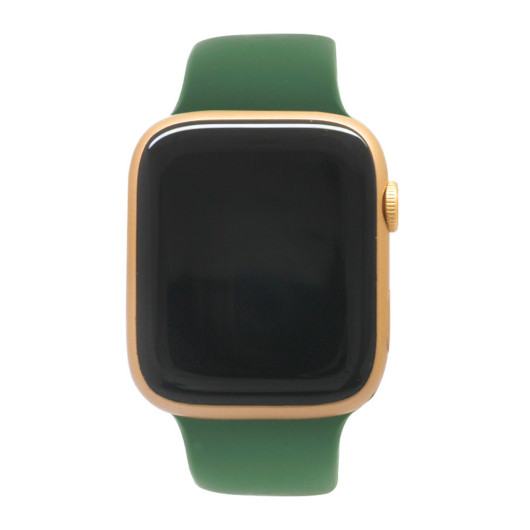 Ferro Green Color Silicone Strap Smart Watch