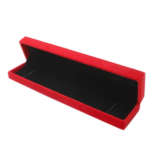 Red Color Velvet Rosary Box