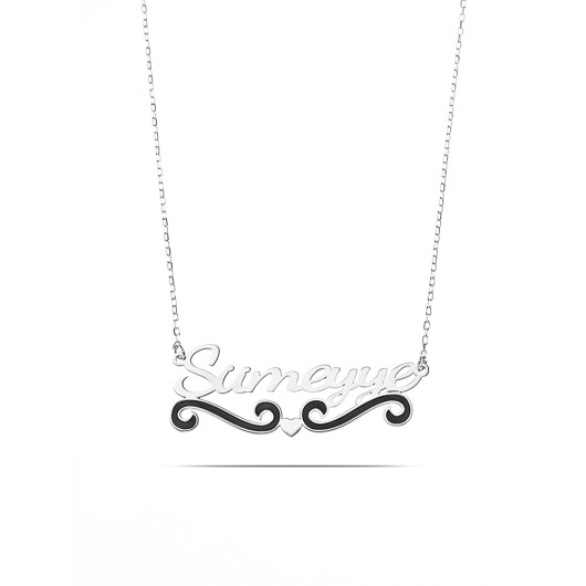 Personalized Name Written 925 Sterling Silver Women Necklace