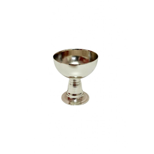 Ball Single Silver Egg Cup & Turkish Delight Holder
