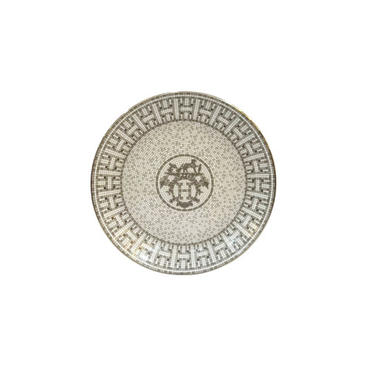 Mosaic Pattern Gray 6-Piece Serving Plate