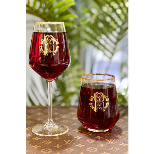 Rc Series Gold Set Of 6 Glasses