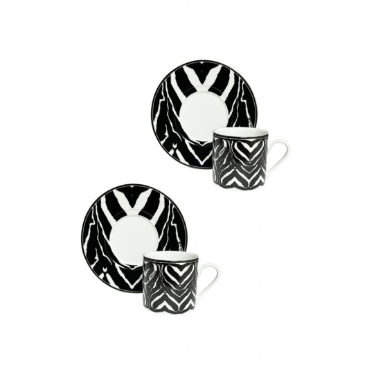 Rc Zebra Series Gift Packed Set Of 2 Cups