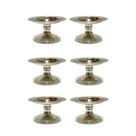 Stairs 6 Pcs Silver Delight Holder