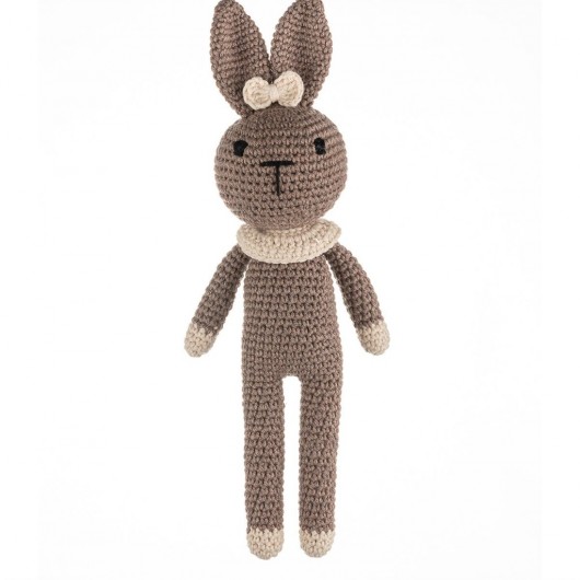 Cuddly Amigurumi Bunny Toy-Mink