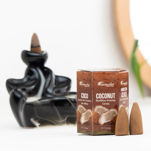 Coconut Flavored Organic Waterfall Incense