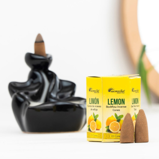 Lemon Flavored Reflux Organic Waterfall Incense