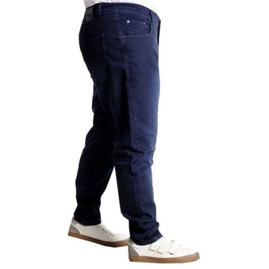 Plus Size Men Jeans Classic Armina Navy Blue