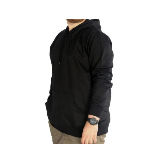 Plus Size Tracksuit Top 2Ip Basic Black