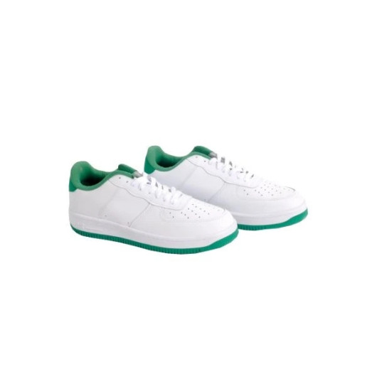 Large Size Shoes White Green